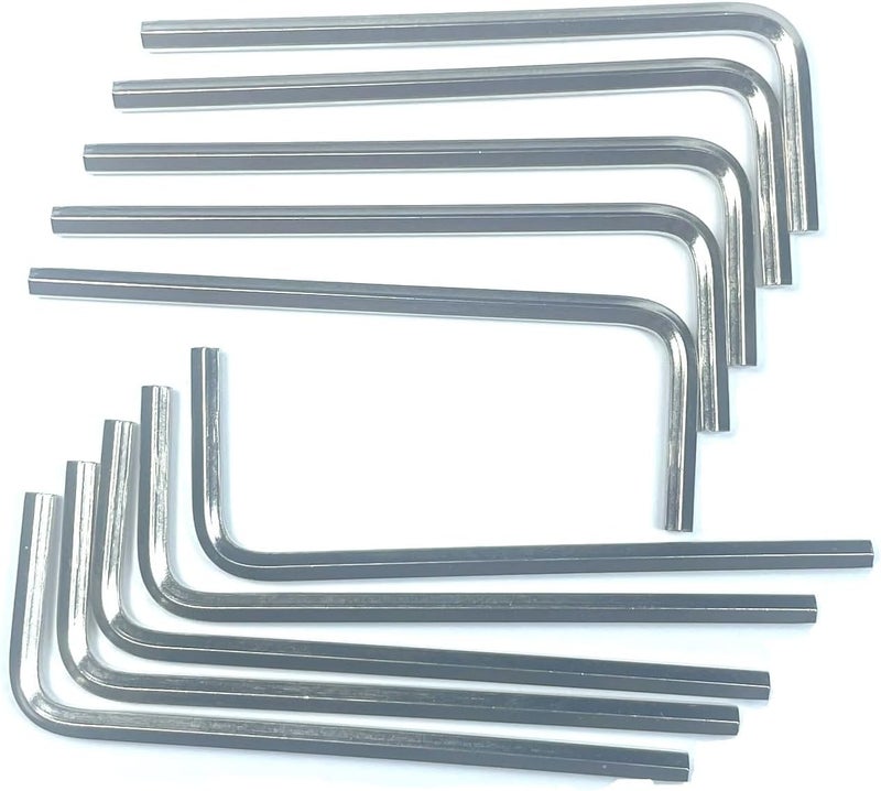 ZDingTech 10pcs 3/32 Allen Wrench sets,3/32" Hex Key Wrench set,allen key Door Key L Shaped hex wrench set with Long Arm. - Image 5